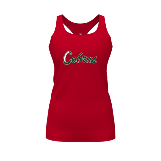 [FT0TRBRD-FYS-LOGO2] Decker Racerback Tank Top (Female Youth S, Red, Logo 2)