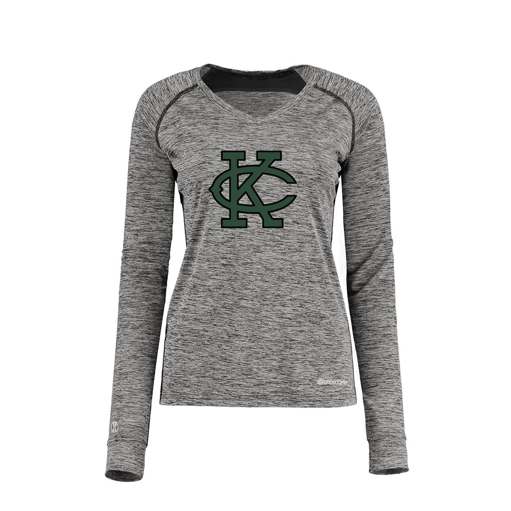 Ladies Electric Long Sleeve Shirt