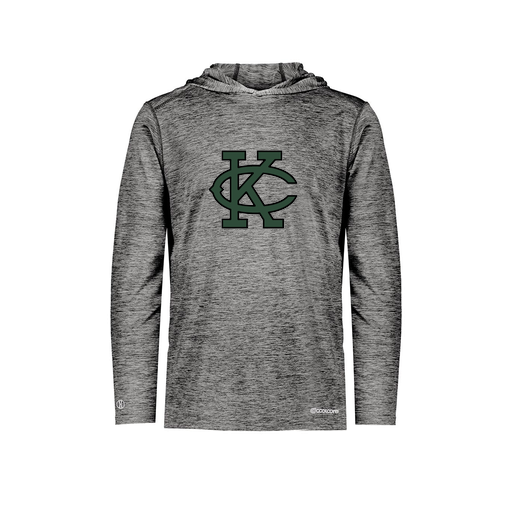 [FOLHCGBK-AS-LOGO1] Decker Men's Charge Hoodie (Adult S, Black, Logo 1)