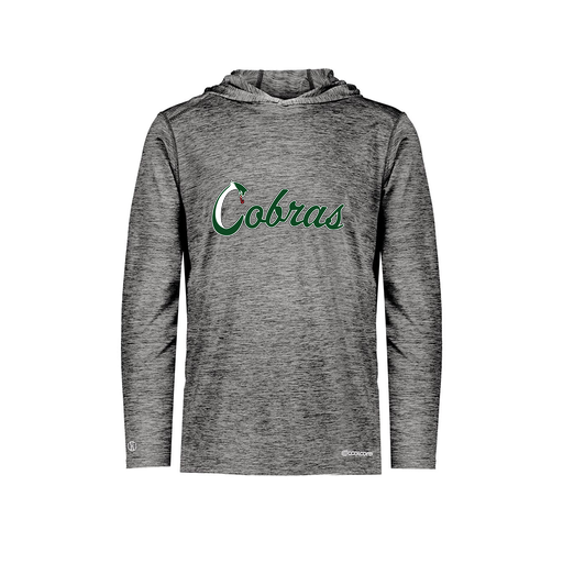 [FOLHCGBK-YS-LOGO2] Decker Youth Charge Hoodie (Youth S, Black, Logo 2)